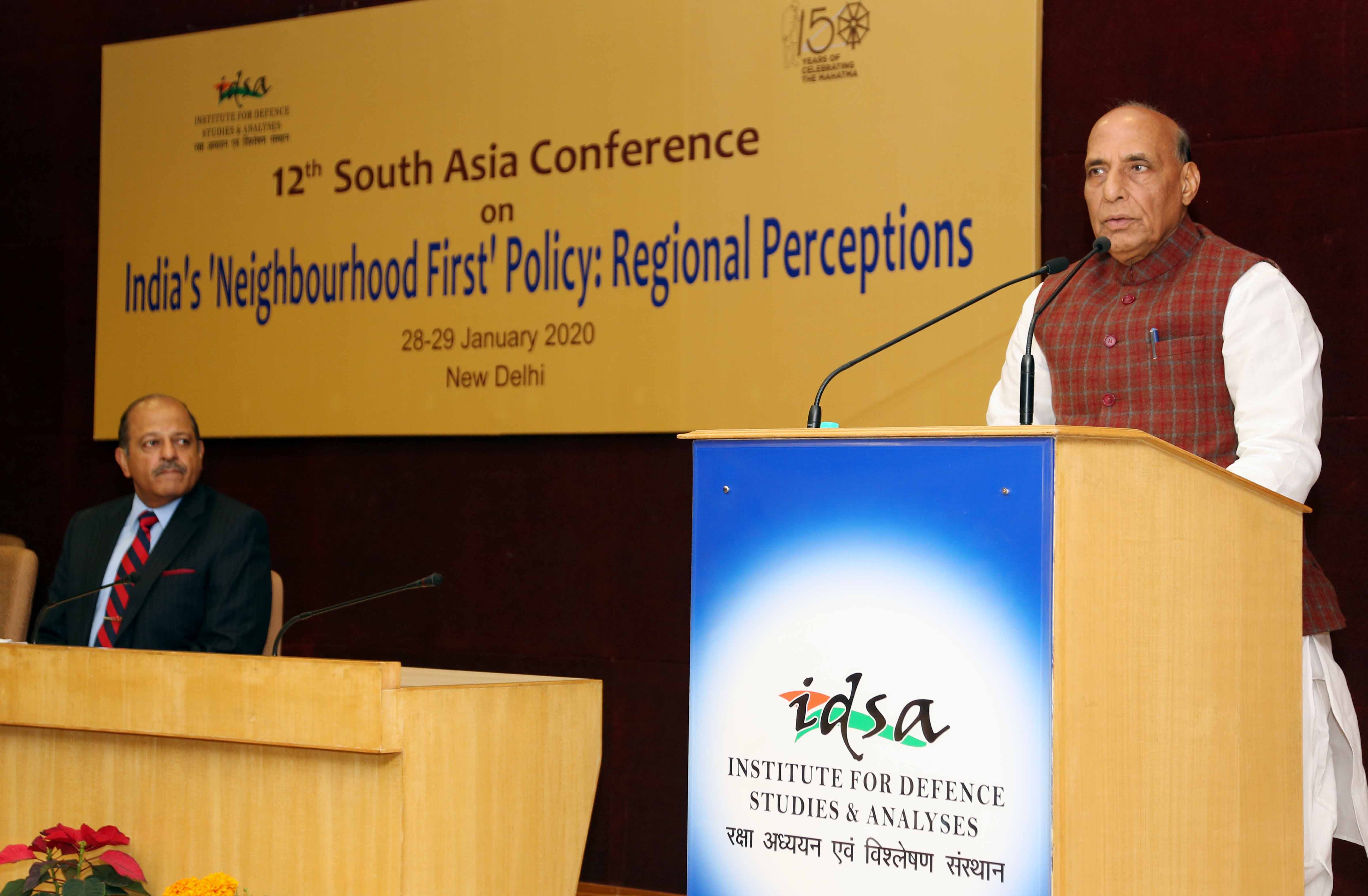 Rajnath Singh reaffirms India's firm resolve to tackle cross-border terrorism